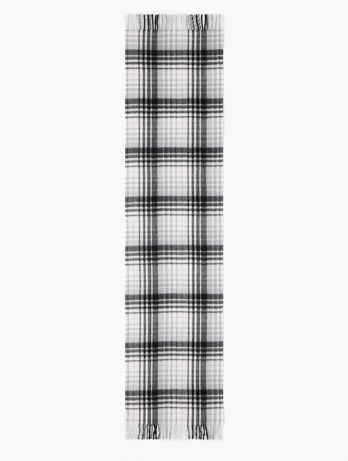 Talbots CASHMERE WATERWEAVE SCARF - SERENE PLAID