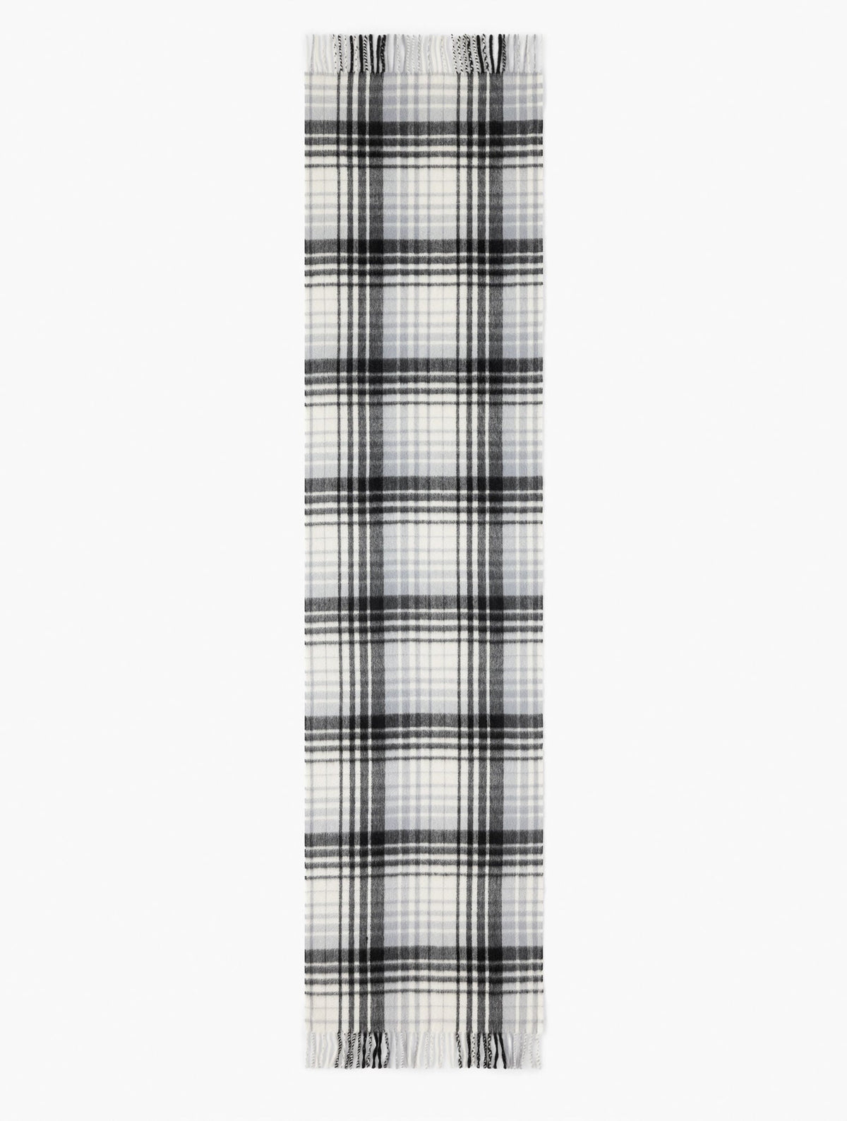 Talbots CASHMERE WATERWEAVE SCARF - SERENE PLAID