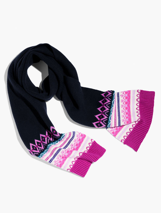 Talbots FLOAT FAIR ISLE SCARF