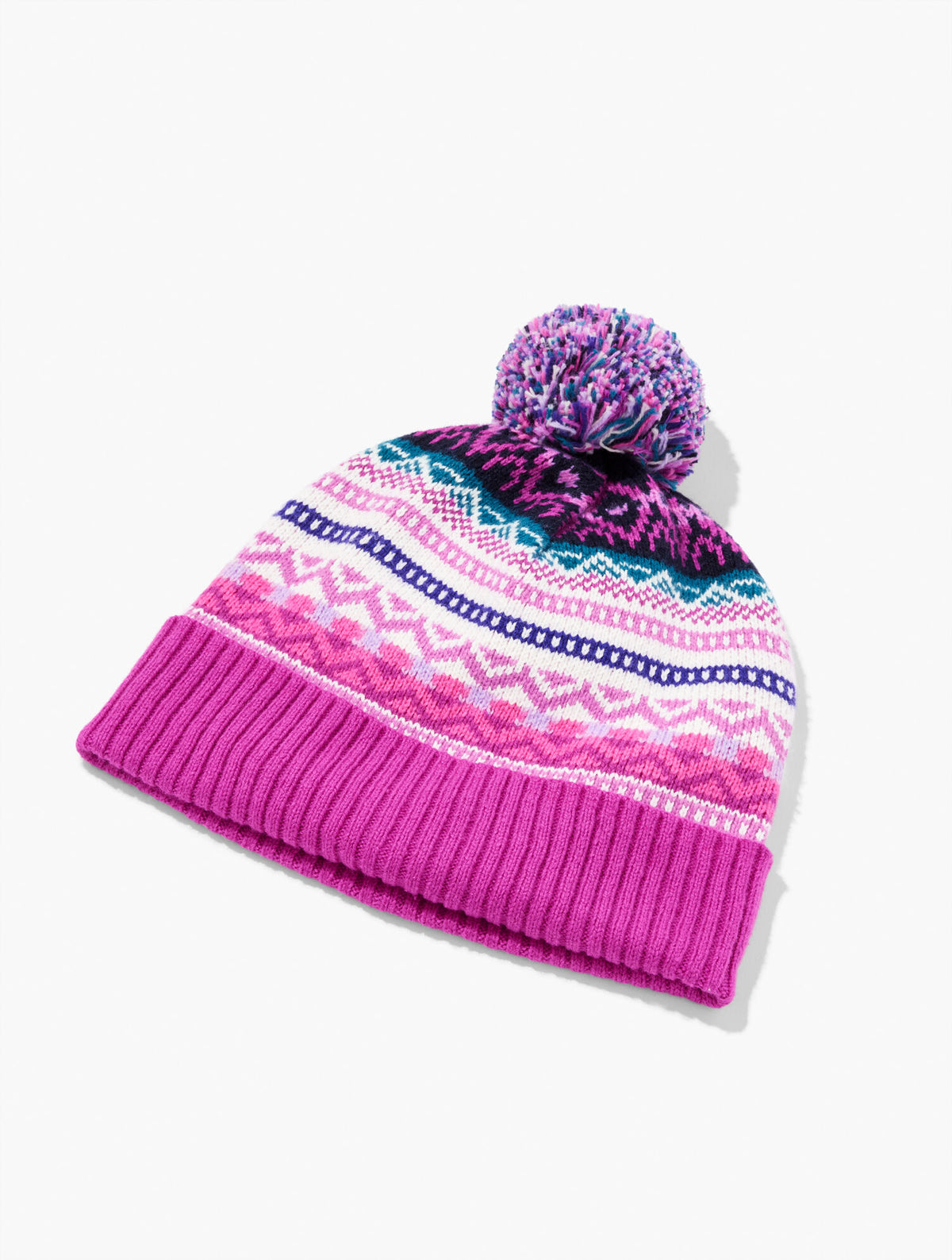 Talbots FLOAT FAIR ISLE BEANIE