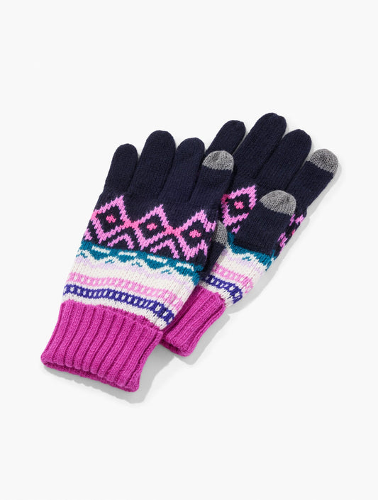 Talbots FLOAT FAIR ISLE GLOVES