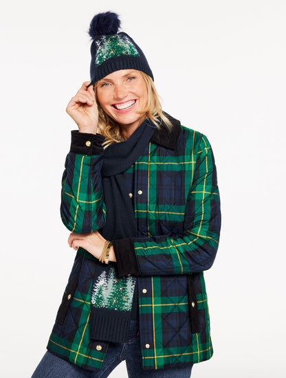 Talbots WHIMSY TREE BEANIE