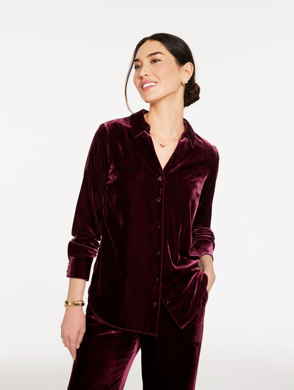 RICH BURGUNDY,XS,Misses