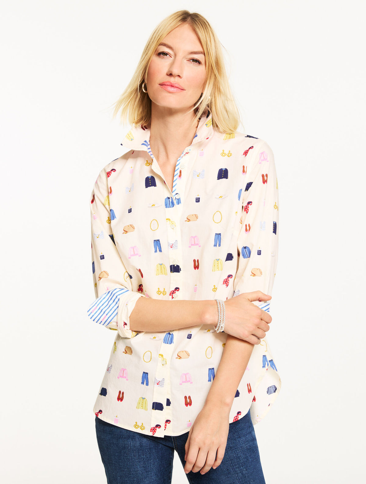 Talbots MODERN CLASSIC SHIRT - FASHION ICONS