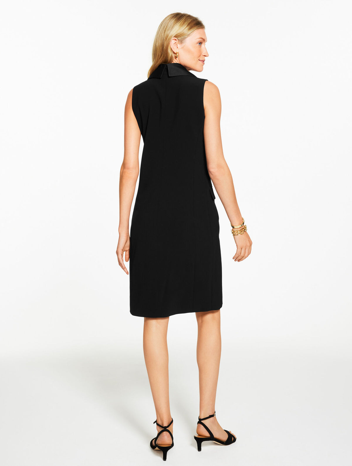 Talbots POLISHED CREPE BLAZER DRESS