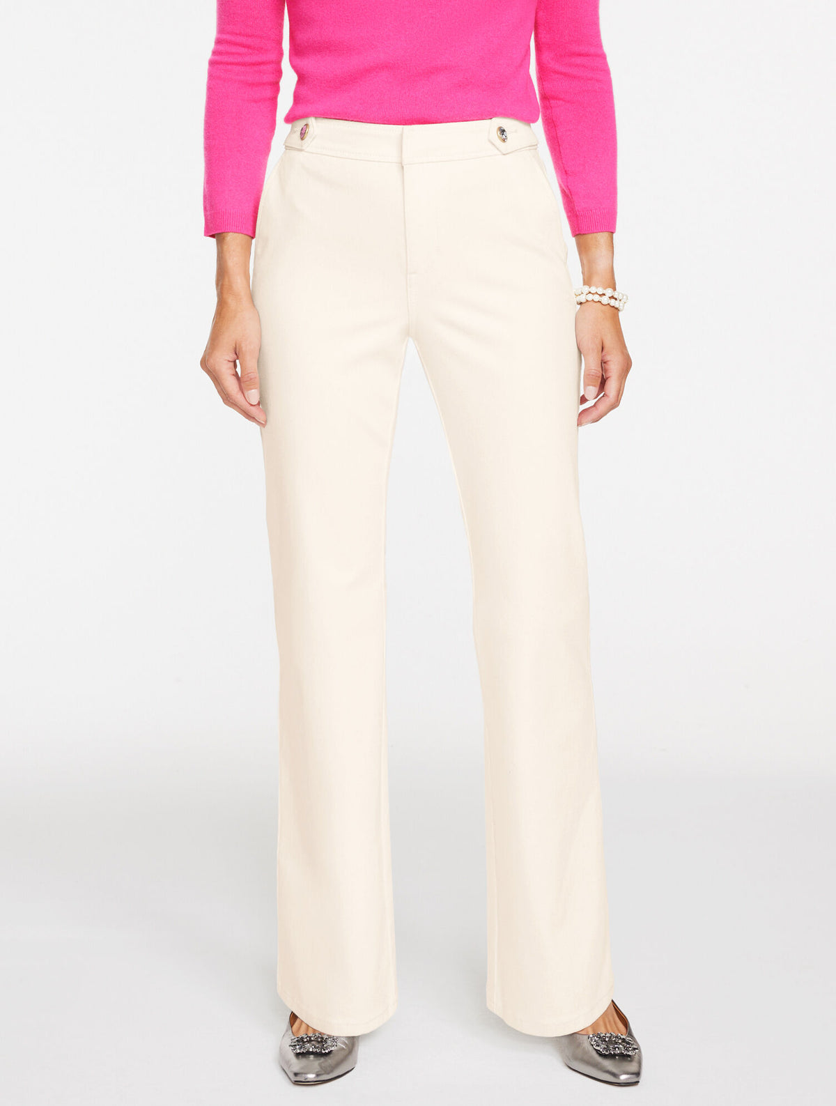 Talbots FLARE LEG HIGH WAIST JEANS