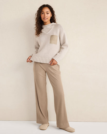 Talbots COTTON BLEND POCKET HOODIE