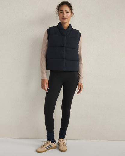 Talbots VISCOSE BLEND PUFFER VEST