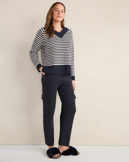 Talbots VISCOSE BLEND CARGO PANTS
