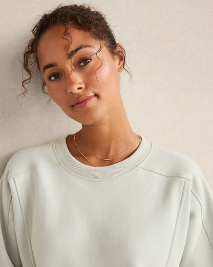 Talbots CLOUD FLEECE CREWNECK SWEATSHIRT