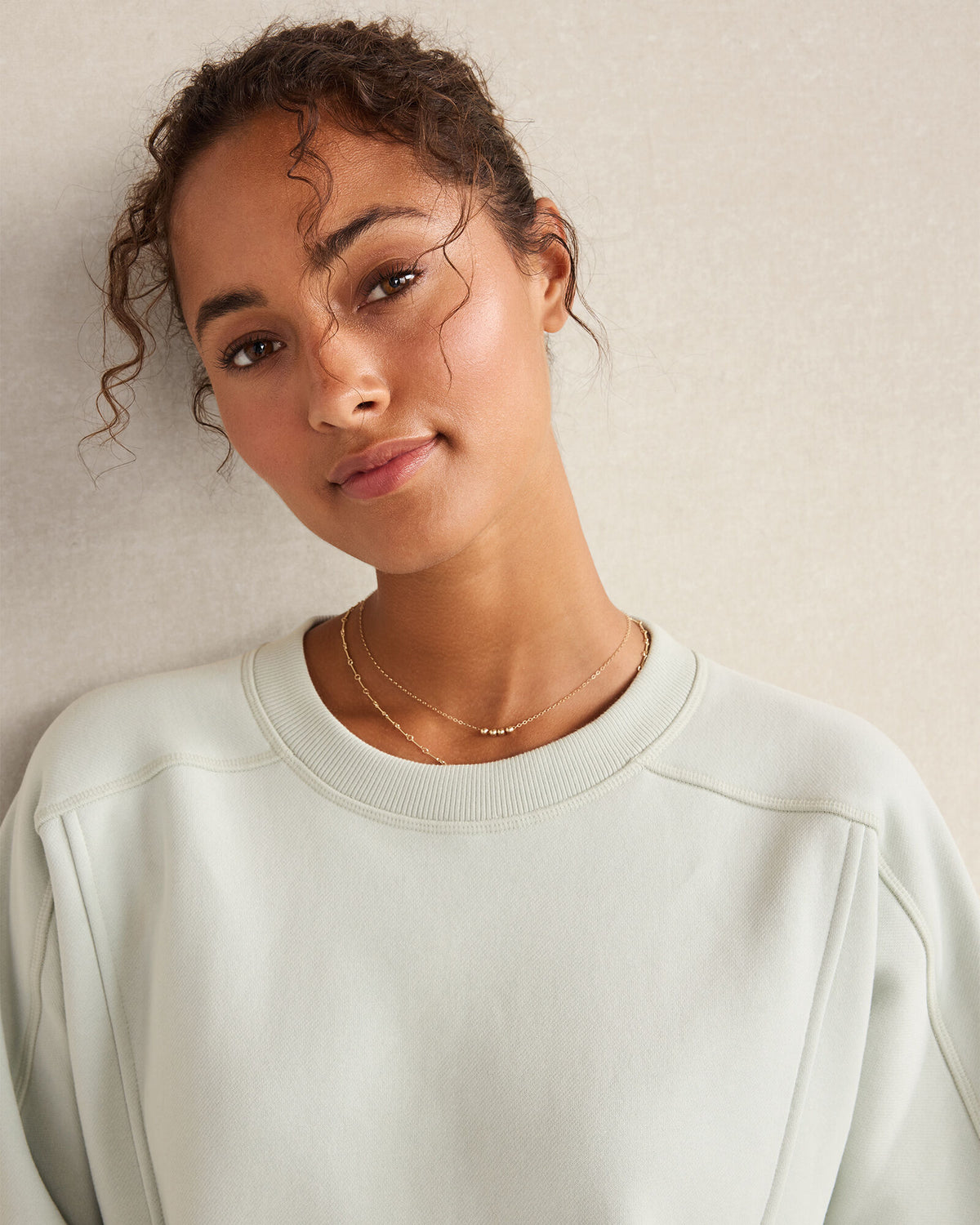 Talbots CLOUD FLEECE CREWNECK SWEATSHIRT