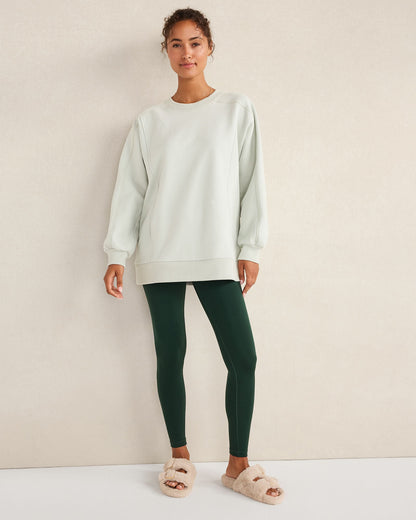 Talbots CLOUD FLEECE CREWNECK SWEATSHIRT