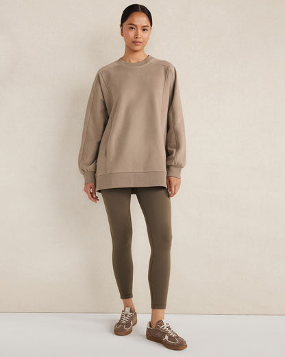 Talbots CLOUD FLEECE CREWNECK SWEATSHIRT