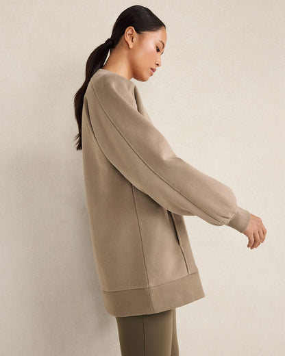 Talbots CLOUD FLEECE CREWNECK SWEATSHIRT