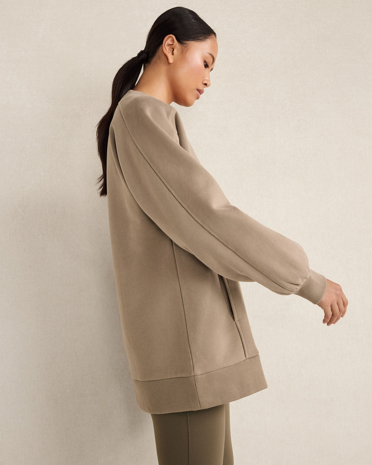 Talbots CLOUD FLEECE CREWNECK SWEATSHIRT