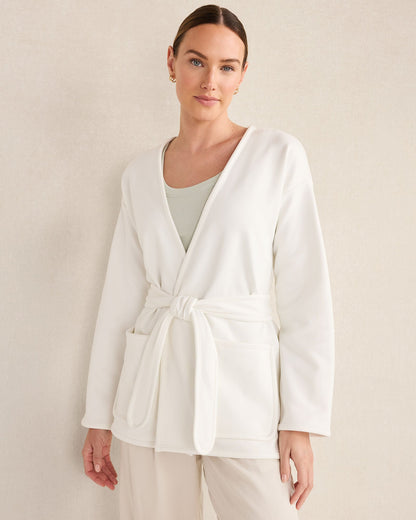Talbots SOFT-BRUSHED FLEECE WRAP