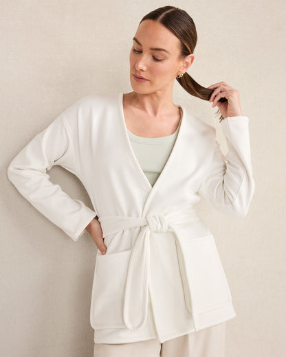 Talbots SOFT-BRUSHED FLEECE WRAP