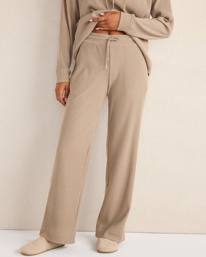 Talbots OTTOMAN RIB STRAIGHT LEG PANTS