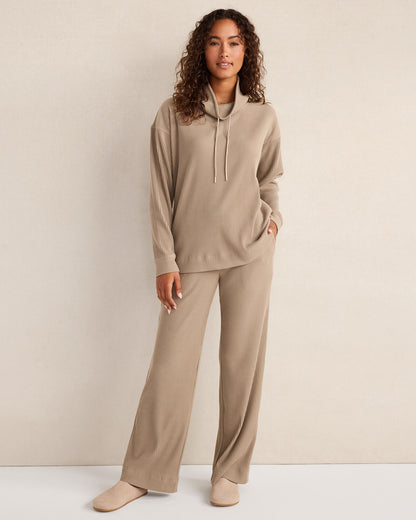 Talbots OTTOMAN RIB STRAIGHT LEG PANTS