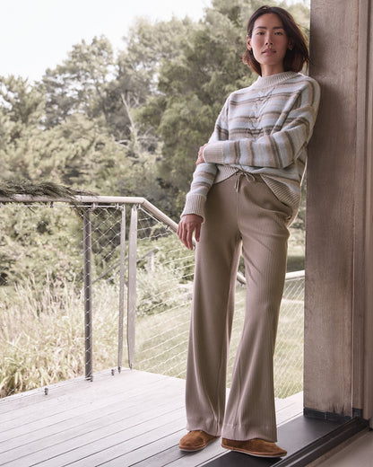 Talbots OTTOMAN RIB STRAIGHT LEG PANTS
