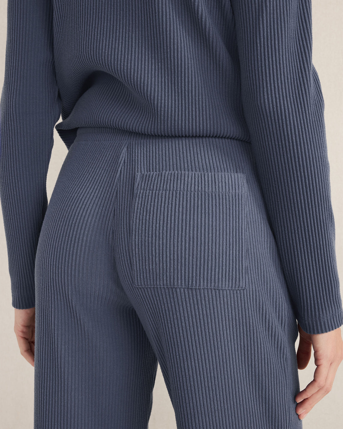 Talbots OTTOMAN RIB STRAIGHT LEG PANTS