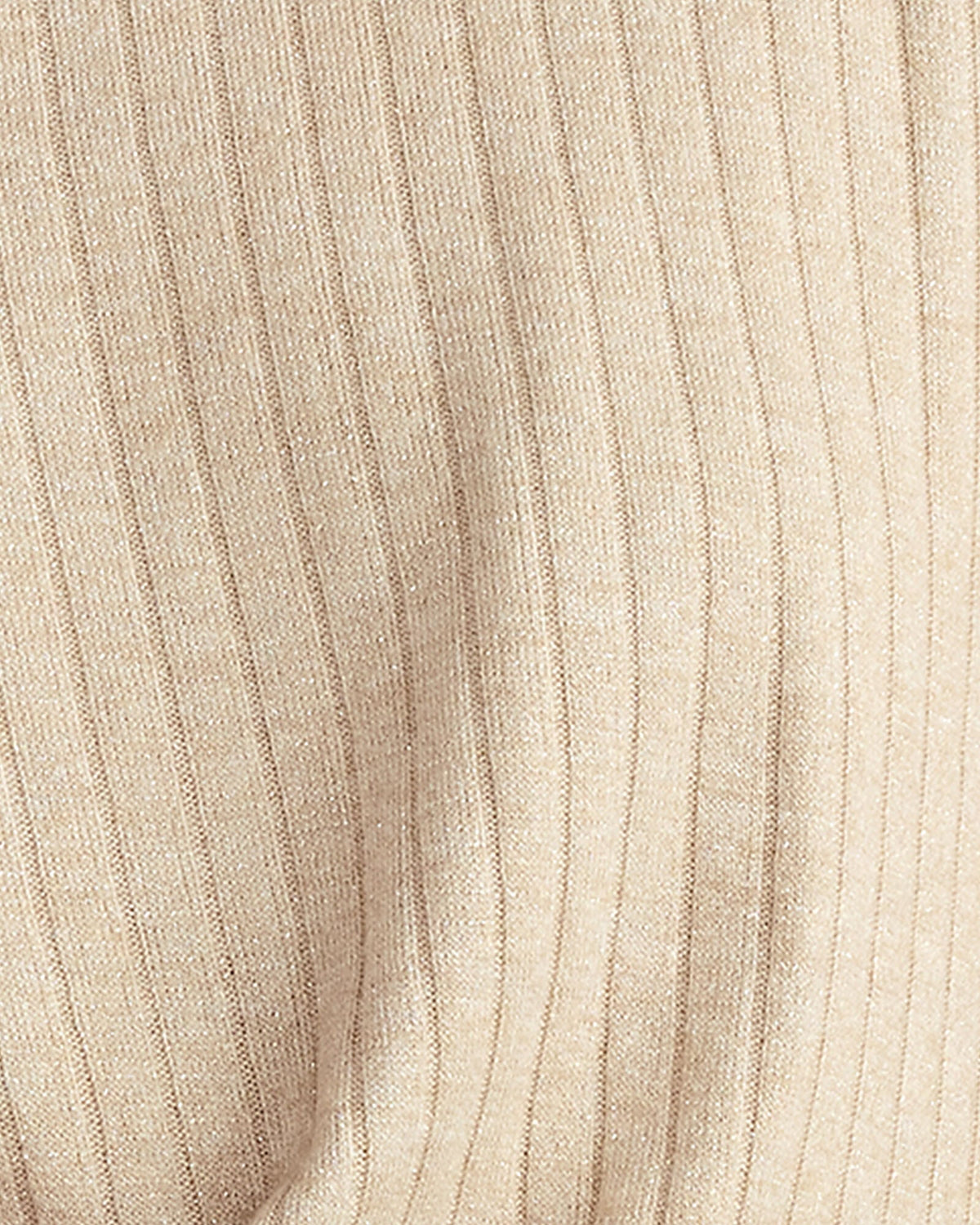 Talbots LUREX RIB KNIT TOP