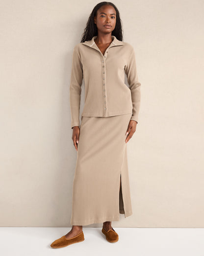 Talbots OTTOMAN RIB PENCIL SKIRT