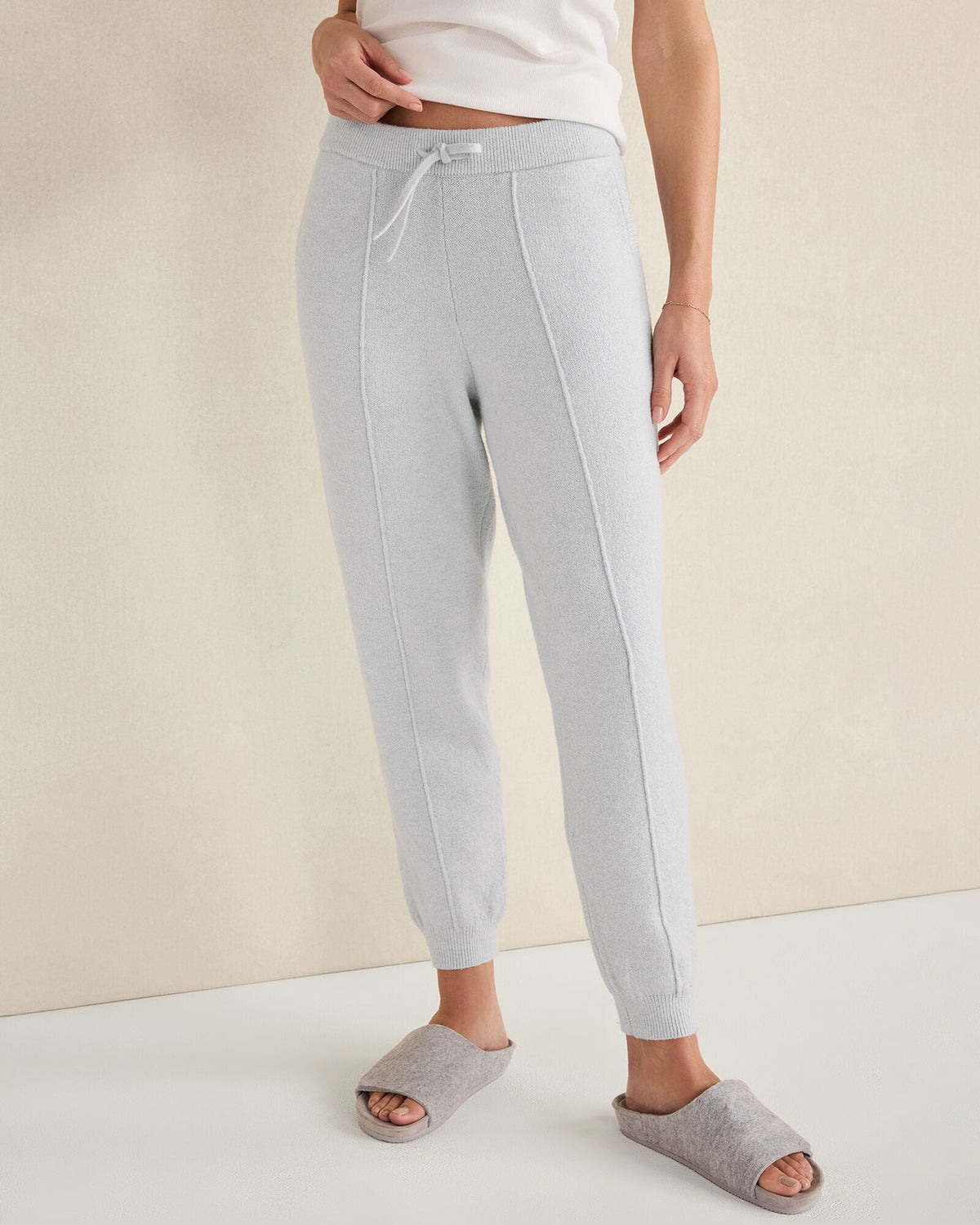 Talbots ORGANIC COTTON BLEND PINTUCK JOGGERS