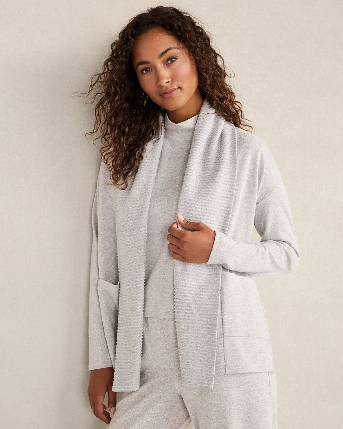 LIGHT GREY HEATHER,XS,Misses