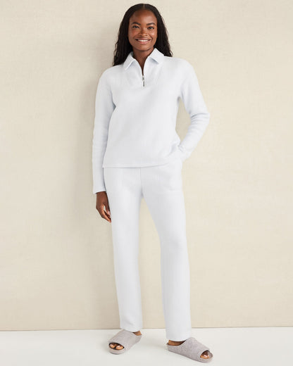 Talbots COMFORT FLEECE QUARTER-ZIP PULLOVER