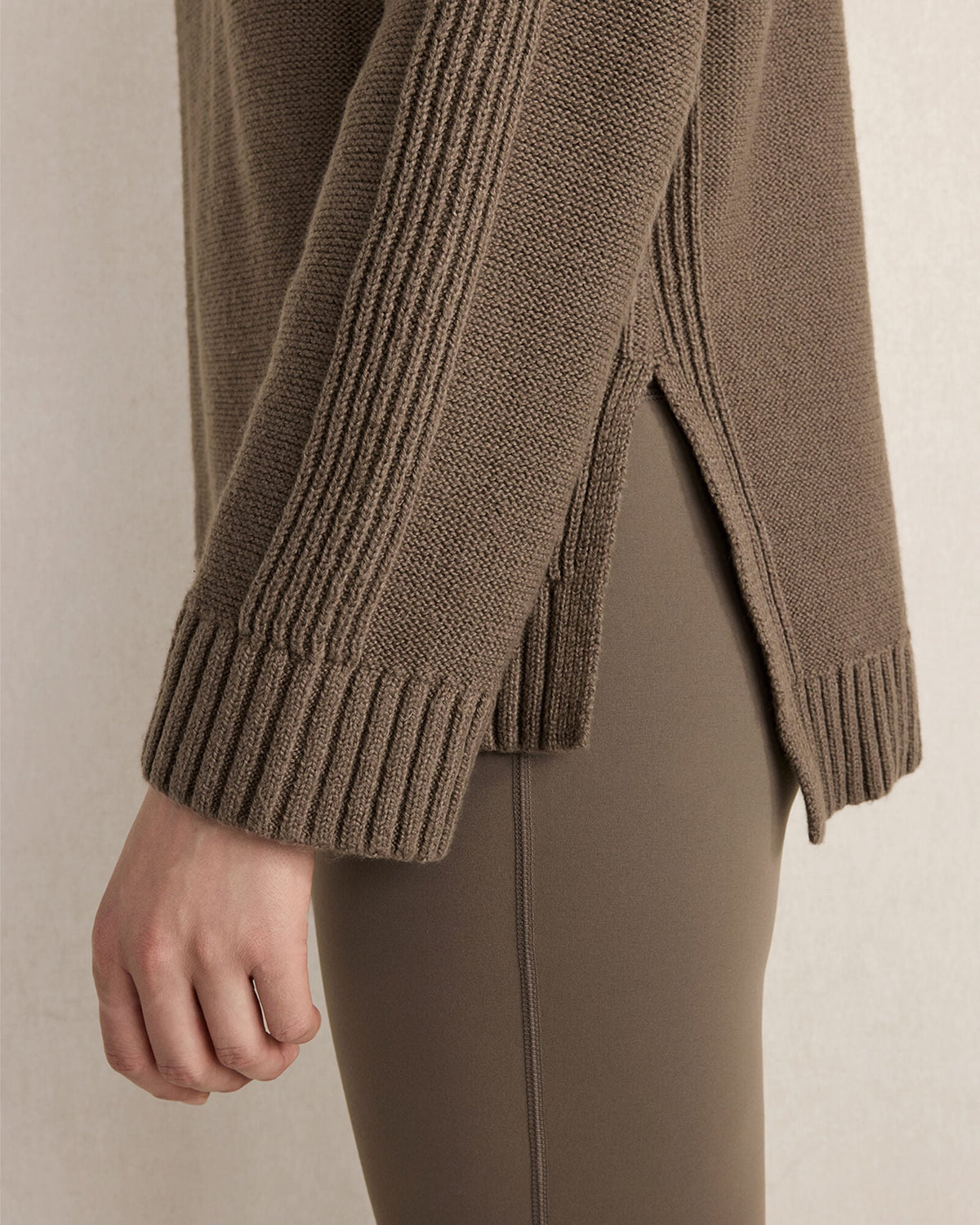 Talbots COTTON BLEND MOCKNECK SWEATER