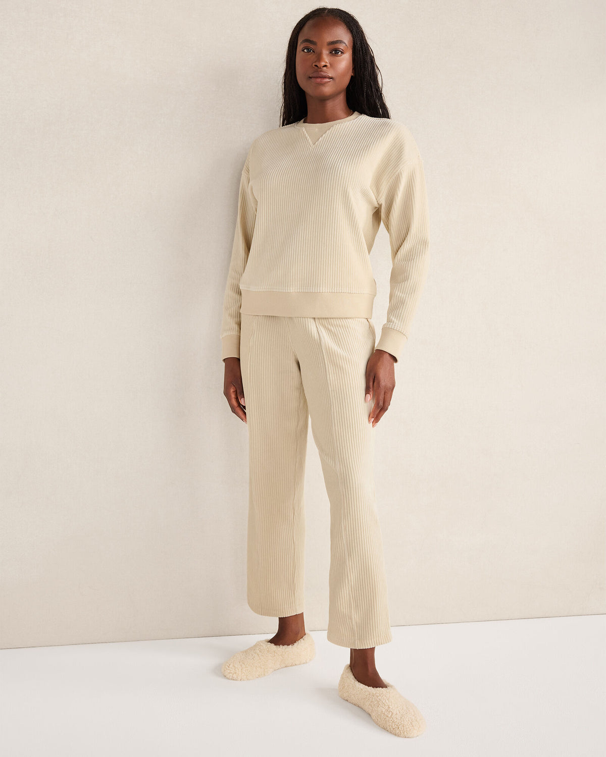 Talbots CORDED VELOUR PANTS