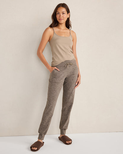 Talbots BALANCE HEATHER DRAWSTRING JOGGERS