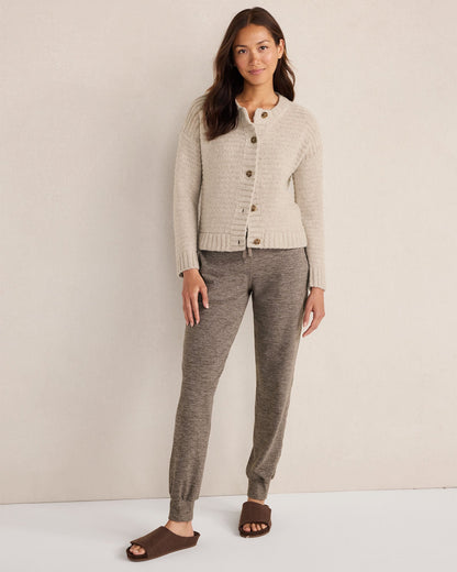 Talbots BALANCE HEATHER DRAWSTRING JOGGERS
