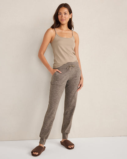 Talbots BALANCE HEATHER DRAWSTRING JOGGERS