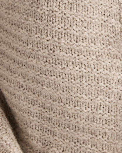 Talbots MERINO WOOL CASHMERE LINK STITCH CARDIGAN