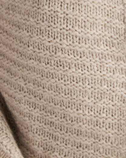Talbots MERINO WOOL CASHMERE LINK STITCH CARDIGAN