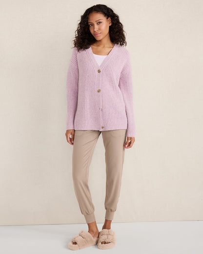 Talbots MARLED CASHMERE CARDIGAN
