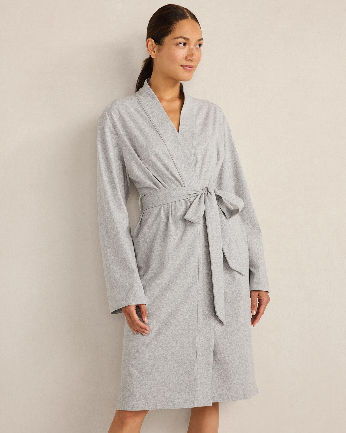 Talbots ORGANIC COTTON JERSEY ROBE