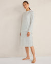 IVORY/HUNTER STRIPE