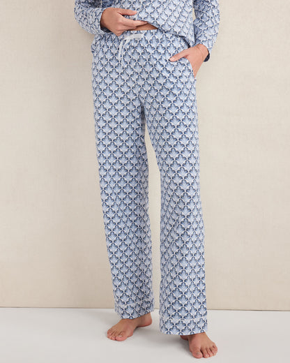Talbots ORGANIC COTTON JERSEY SEASHELL SLEEP SET