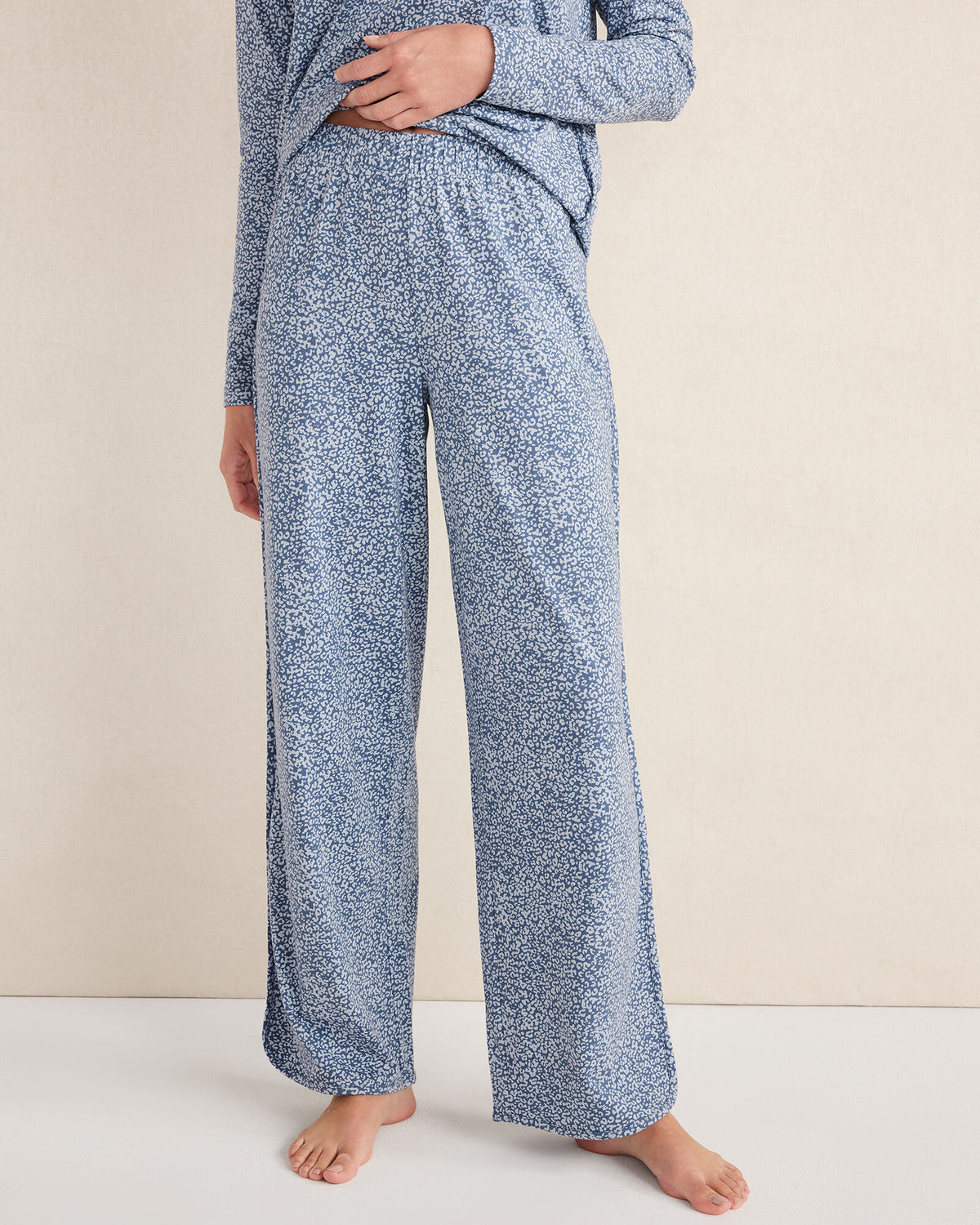 Talbots ORGANIC COTTON JERSEY ANIMAL PRINT PAJAMA PANTS