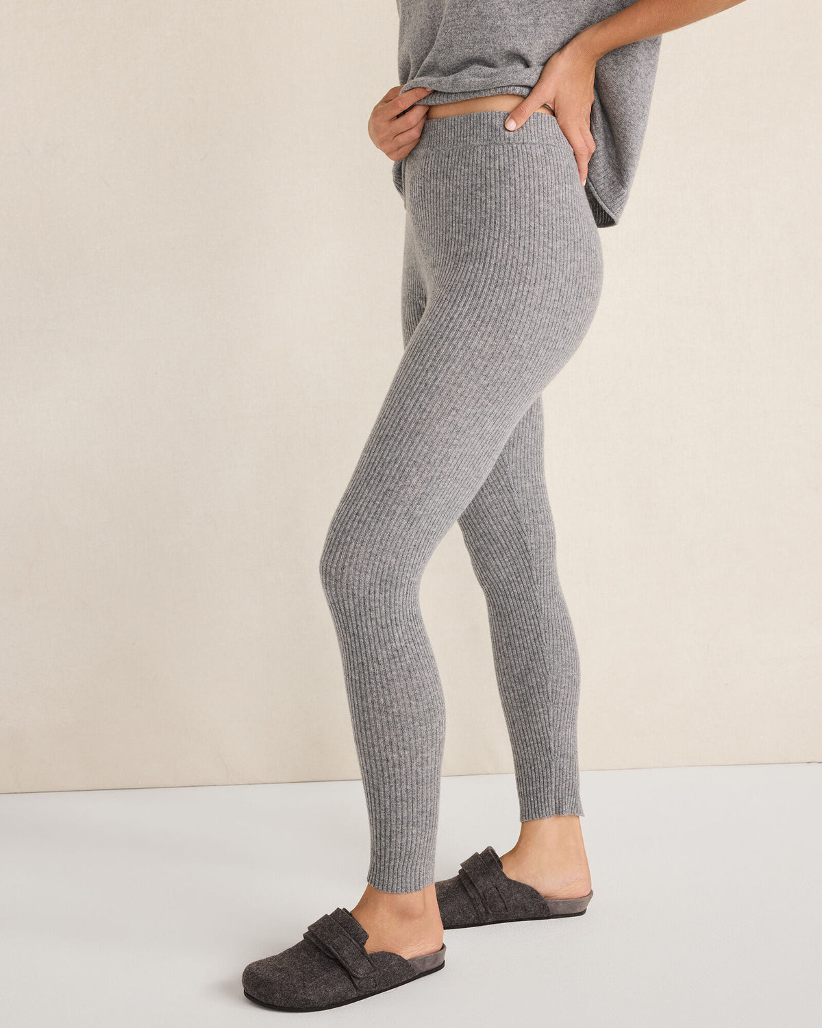 Talbots CASHMERE RIB KNIT LEGGINGS
