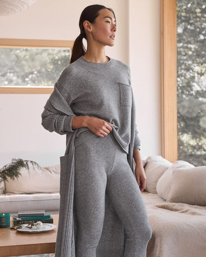 Talbots CASHMERE RIB KNIT LEGGINGS