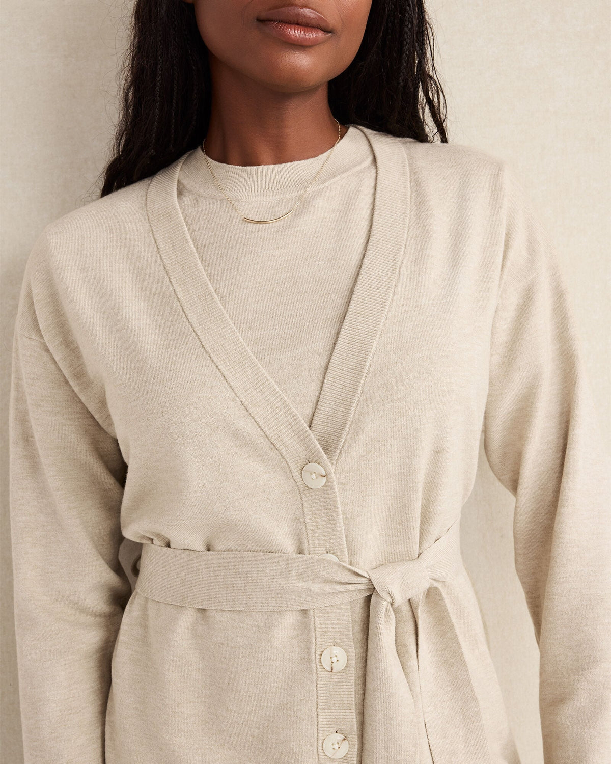Talbots RELAXED JERSEY CARDIGAN