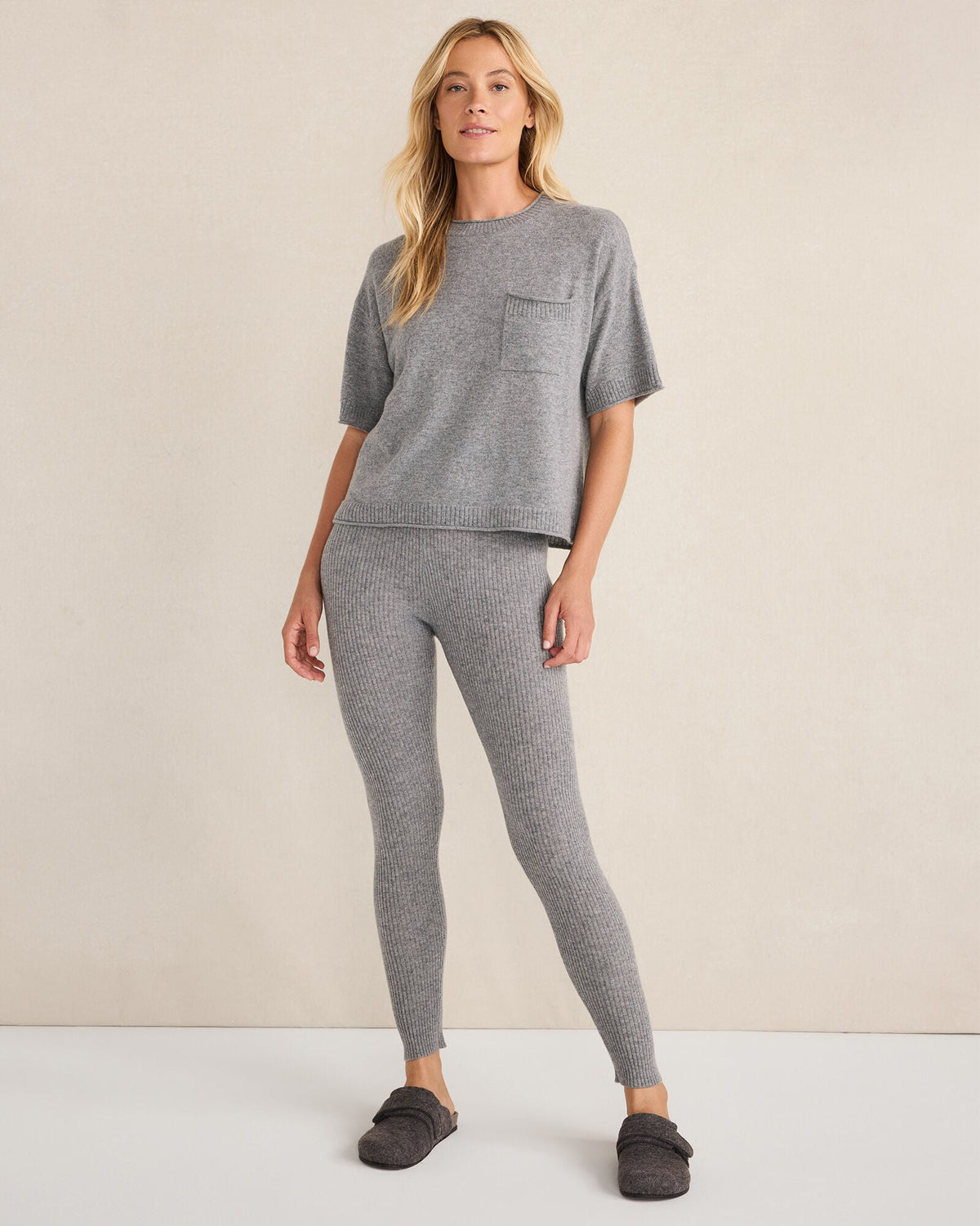 Talbots CASHMERE POCKET TEE