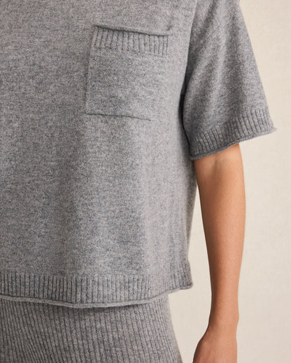 Talbots CASHMERE POCKET TEE