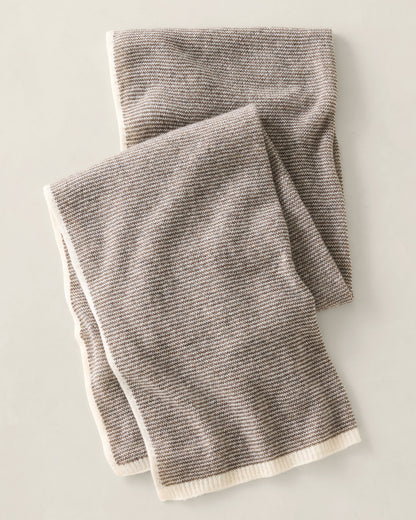 Talbots FEATHERWEIGHT CASHMERE STRIPED SCARF