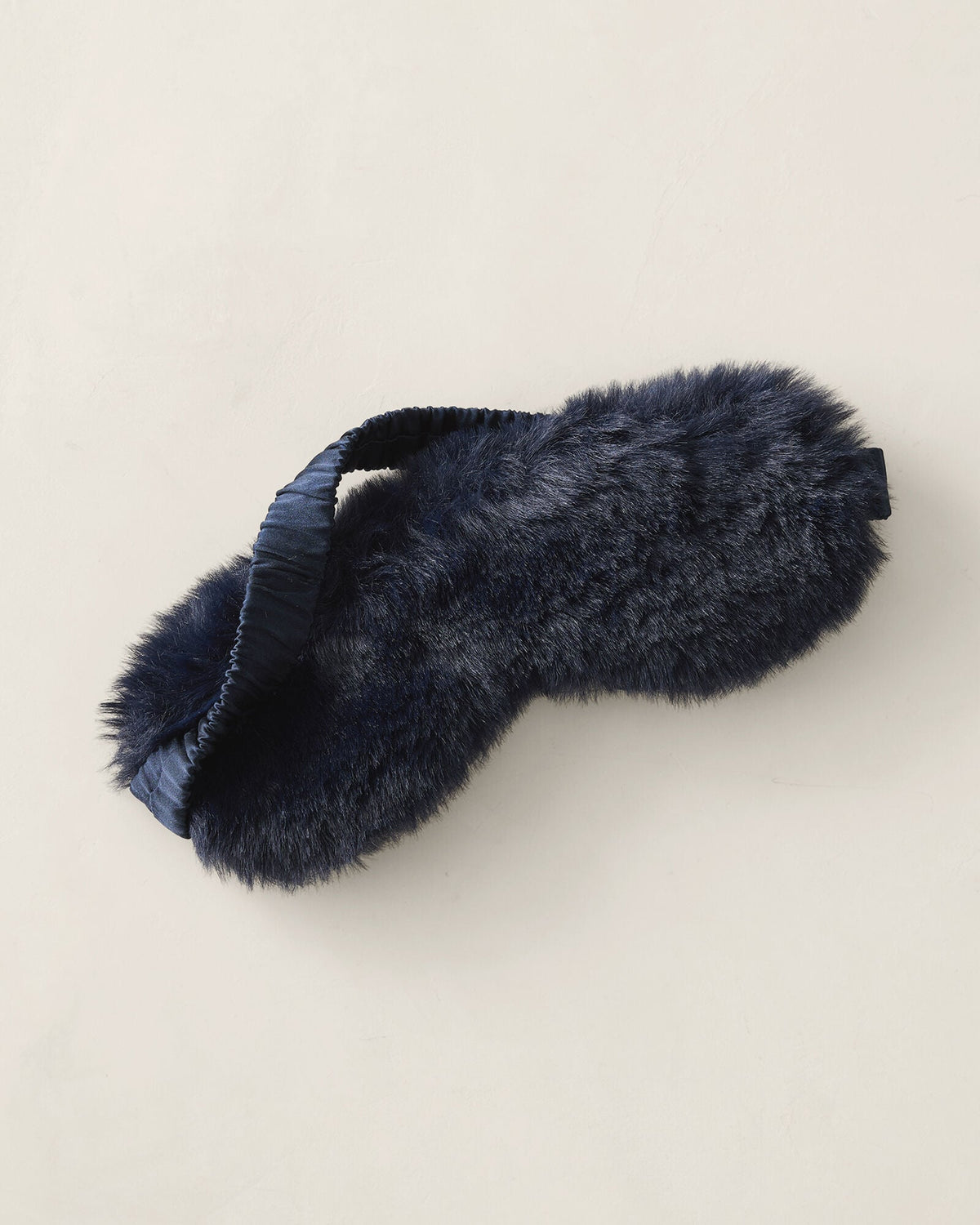 Talbots FAUX FUR + SILK EYE MASK