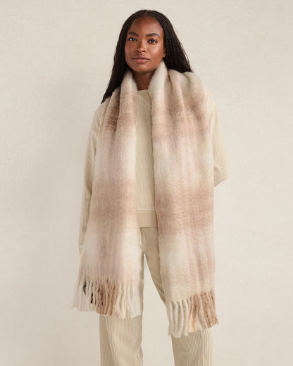 Talbots OVERSIZED PLAID SCARF